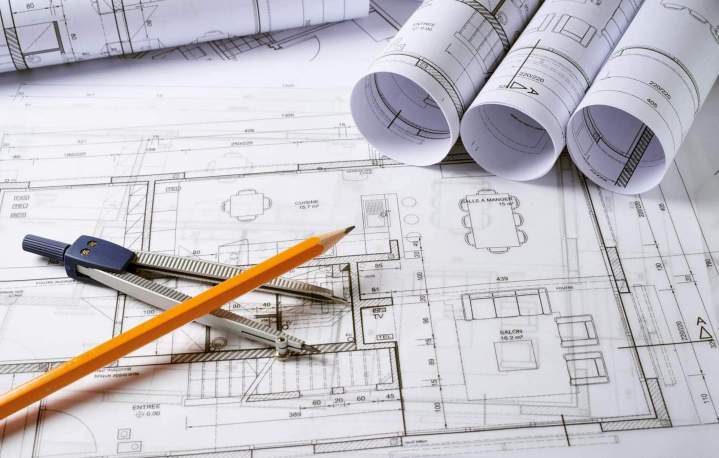 Plan architectural Mulhouse